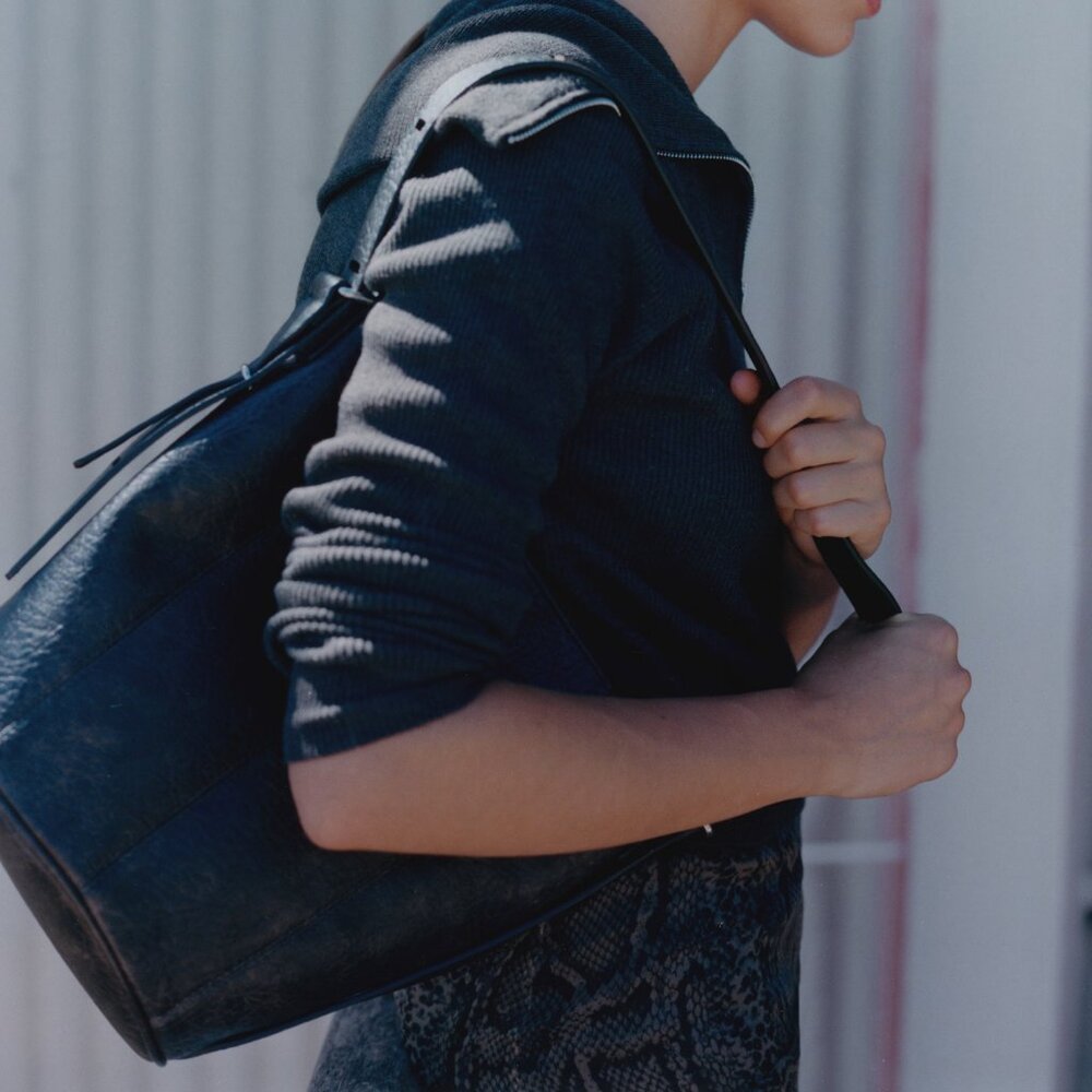 MANGO Brown Faux-leather Bucket Handbag/NWT - Picture 6 of 15